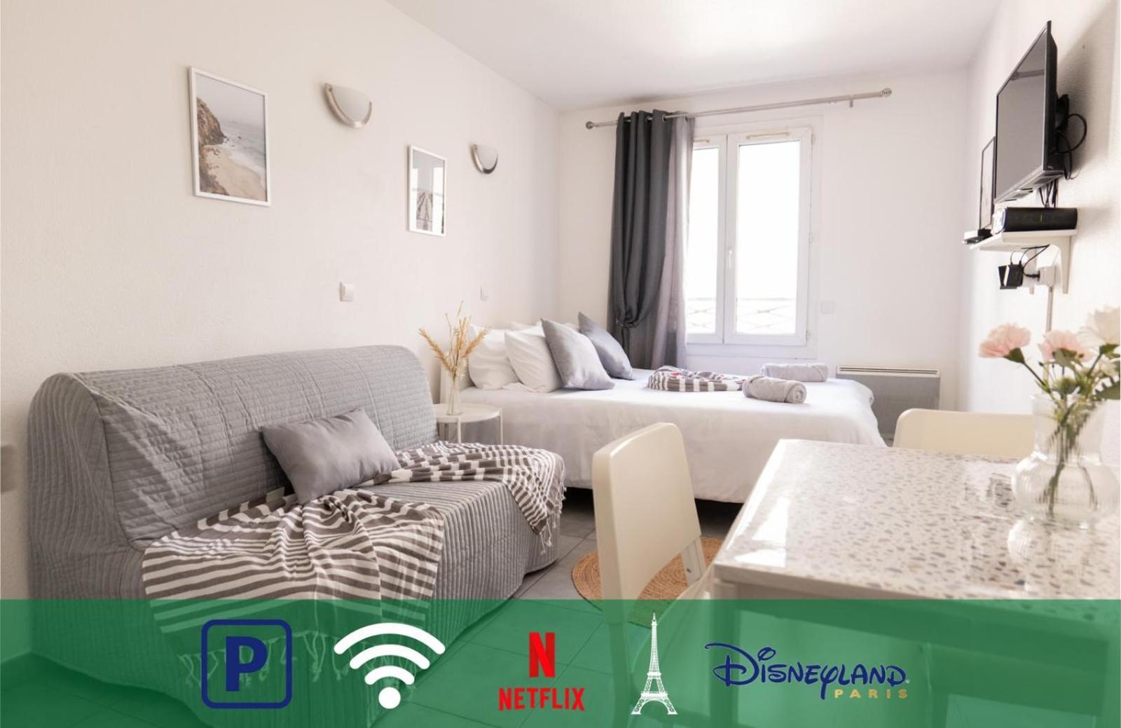 ביוסי-סיינט-ג'ורג' Cosy Appartement - 4 Personnes - Disneyland & Paris מראה חיצוני תמונה